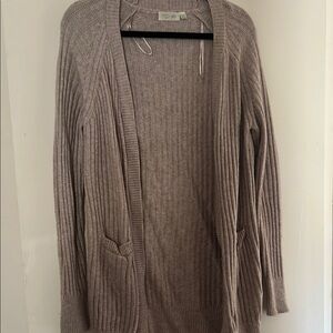 Cozy Beige Knit Cardigan
